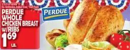 Bravo Supermarkets PERDUE WHOLE CHICKEN BREAST offer