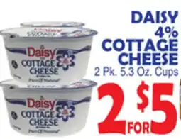Bravo Supermarkets DAISY 4% COTTAGE CHEESE offer