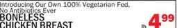 Bravo Supermarkets BONELESS CHICKEN BREAST offer