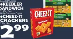 Bravo Supermarkets KEEBLER SANDWICH 11 Oz. Box offer