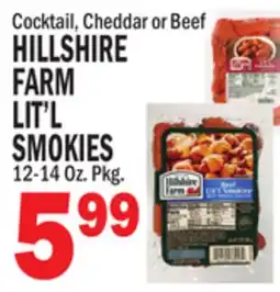 Bravo Supermarkets HILLSHIRE FARM LIT'L SMOKIES offer