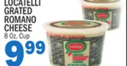 Bravo Supermarkets LOCATELLI GRATED ROMANO CHEESE offer