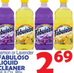 Bravo Supermarkets FABULOSO LIQUID CLEANER offer
