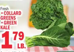 Bravo Supermarkets COLLARD GREENS, GREEN KALE offer