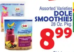Bravo Supermarkets DOLE SMOOTHIES offer