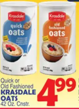 Bravo Supermarkets KRASDALE OATS offer