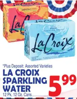 Bravo Supermarkets LA CROIX SPARKLING WATER offer