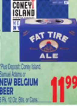 Bravo Supermarkets NEW BELGIUM BEER offer