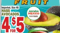 Bravo Supermarkets HASS AVOCADOS offer