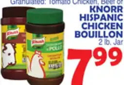 Bravo Supermarkets KNORR HISPANIC CHICKEN BOUILLON offer