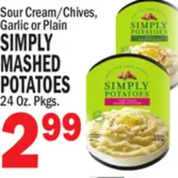 Bravo Supermarkets SIMPLY MASHED POTATOES offer