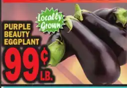 Bravo Supermarkets PURPLE BEAUTY EGGPLANT offer
