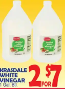 Bravo Supermarkets KRASDALE WHITE VINEGAR offer
