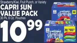 Bravo Supermarkets CAPRI SUN VALUE PACK offer