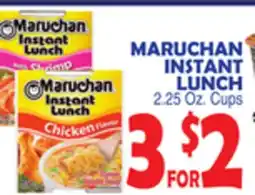 Bravo Supermarkets MARUCHAN INSTANT LUNCH offer