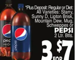 Bravo Supermarkets PEPSI offer