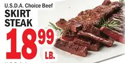Bravo Supermarkets SKIRT STEAK offer