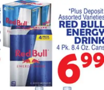 Bravo Supermarkets RED BULL ENERGY DRINK offer