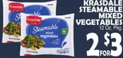 Bravo Supermarkets KRASDALE STEAMABLE MIXED VEGETABLES offer