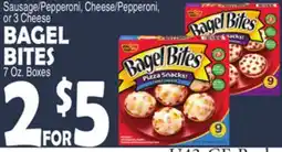 Bravo Supermarkets BAGEL BITES offer