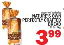 C Town NATURE'S OWN PERFECTLY CRAFTED BREAD offer