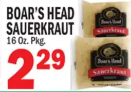 Bravo Supermarkets BOAR'S HEAD SAUERKRAUT offer
