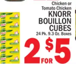 C Town KNORR BOUILLON CUBES offer