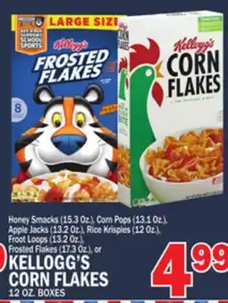 C Town KELLOGG'S CORN FLAKES 12 OZ. BOXES offer