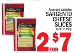 C Town SARGENTO CHEESE SLICES offer