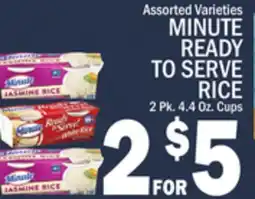 C Town MINUTE READY TO SERVE RICE offer