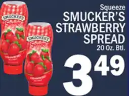 C Town SMUCKER'S STRAWBERRY SPREAD offer