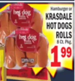 C Town KRASDALE HOT DOGS ROLLS offer