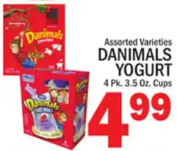 C Town DANIMALS YOGURT offer