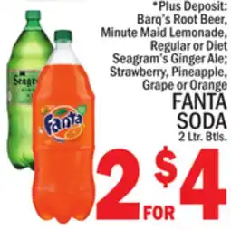 C Town FANTA SODA offer