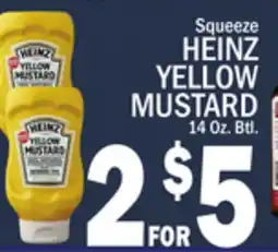 C Town HEINZ YELLOW MUSTARD offer