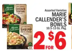 C Town MARIE CALLENDER'S BOWLS offer