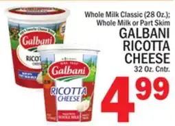 C Town GALBANI RICOTTA CHEESE 32 Oz. Cntr offer