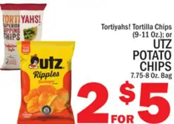 C Town UTZ POTATO CHIPS 7.75-8 Oz. Bag offer