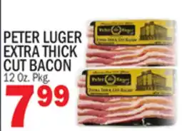 C Town PETER LUGER EXTRA THICK CUT BACON offer