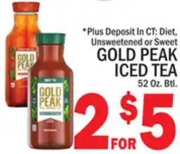 C Town GOLD PEAK ICED TEA offer