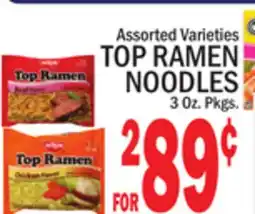 C Town TOP RAMEN NOODLES offer