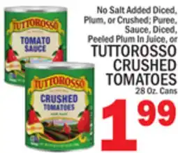 C Town TUTTOROSSO CRUSHED TOMATOES offer