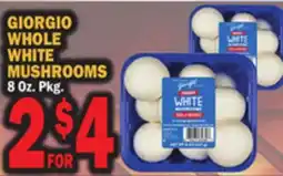 C Town GIORGIO WHOLE WHITE MUSHROOMS offer