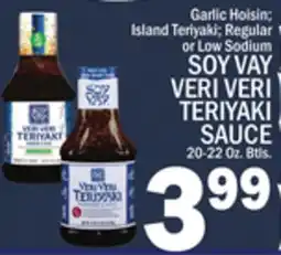C Town SOY VAY VERI VERI TERIYAKI SAUCE offer