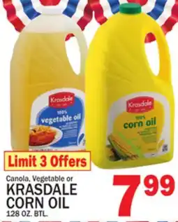 C Town KRASDALE CANOLA, VEGETABLE OR CORN OIL offer