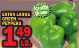 C Town EXTRA LARGE GREEN PEPPERS offer