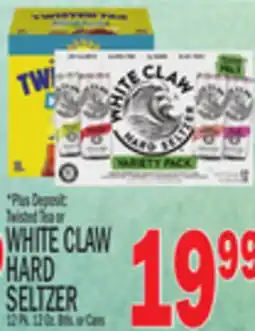 C Town WHITE CLAW HARD SELTZER offer