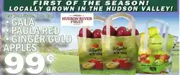 C Town GALA, PAULA RED, GINGER GOLD APPLES offer