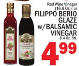 C Town FILIPPO BERIO GLAZE w/BALSAMIC VINEGAR 8.4 Oz. Btl offer