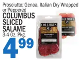 C Town COLUMBUS SLICED SLICED SALAME offer
